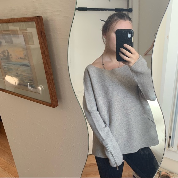 Free People Unique Wool Sweater Top - Picture 2 of 12